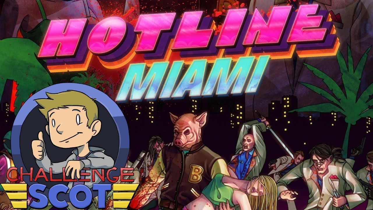 Going to the Hotline Miami Gun Show - Challenge Scot
