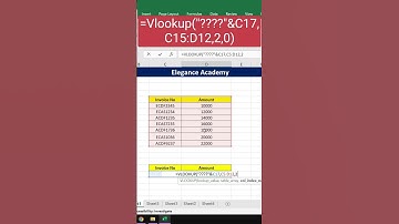 Excel Shortcut Trick- Find Result With Vlookup 😛 #excel #msexcel #eleganceacademy #ytshorts #shorts