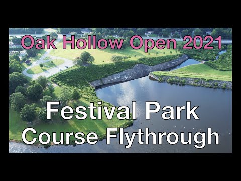 Video Course Flythrough - Festival Park Disc Golf Course... - youtube