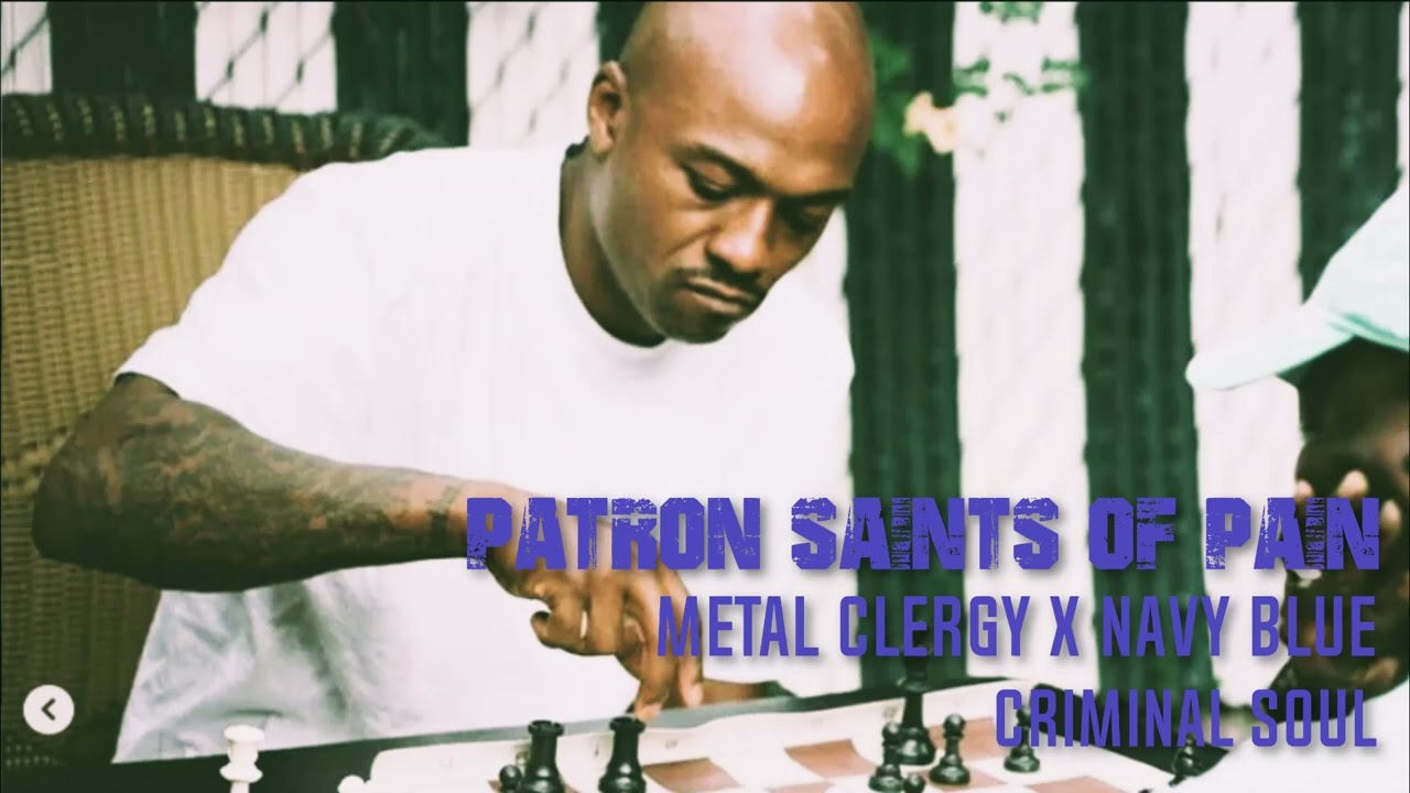 Metal Clergy featuring Navy Blue "Patron Saints of PAIN" 2025