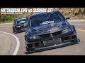 Mitsubishi Evo vs Subaru STI pt.2