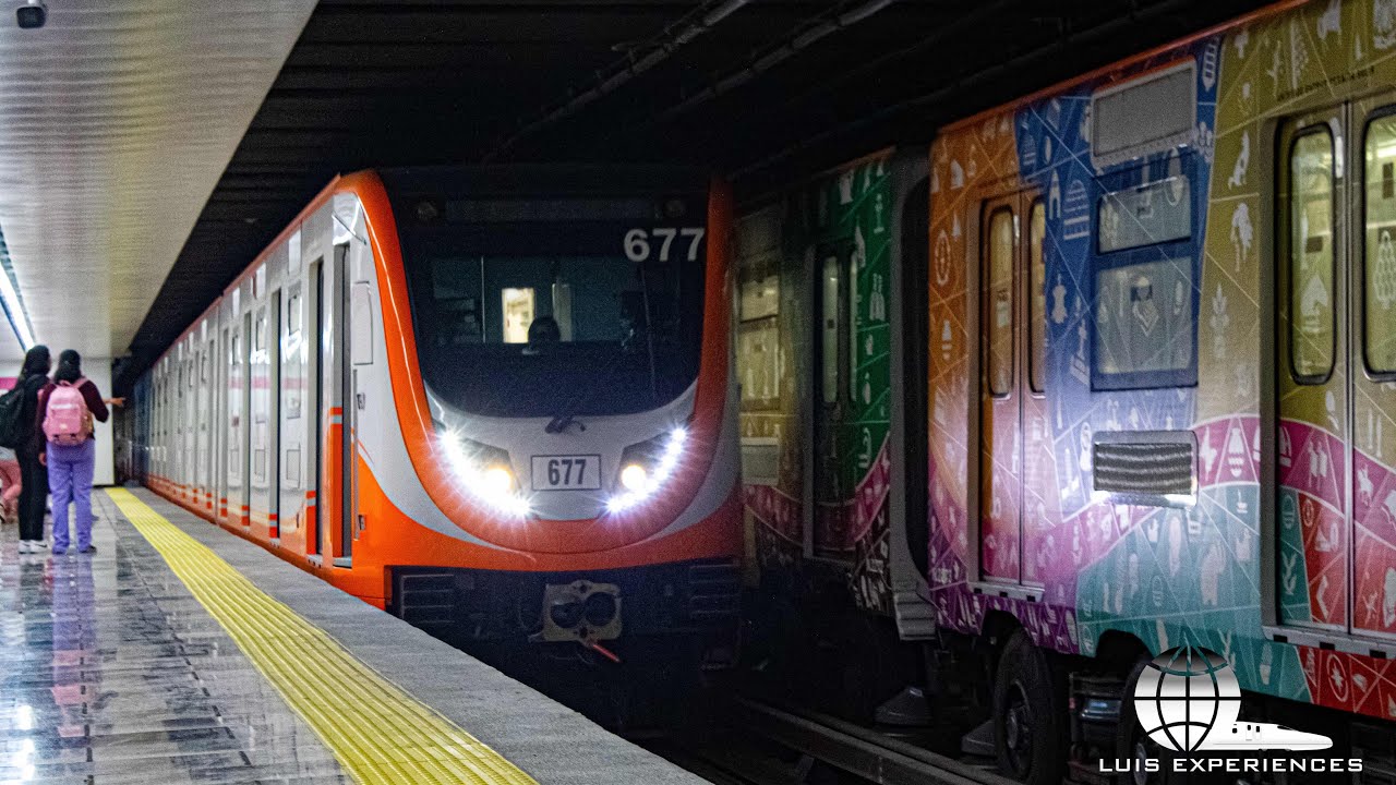 REAPERTURA DE LA LINEA 1 METROCDMX CON TRENES NM-16