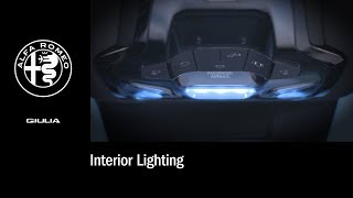Interior Lighting | How To | 2019 Alfa Romeo Giulia