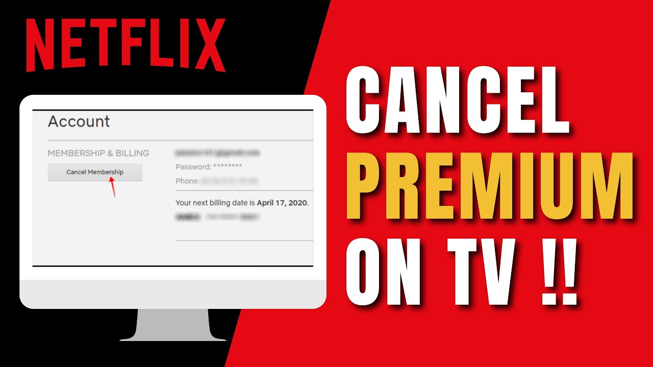How To Cancel Netflix Membership On TV YouTube