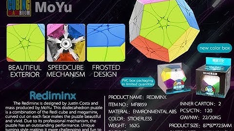 Rediminx - A Perfect Combination of the Redi Cube and Megaminx!