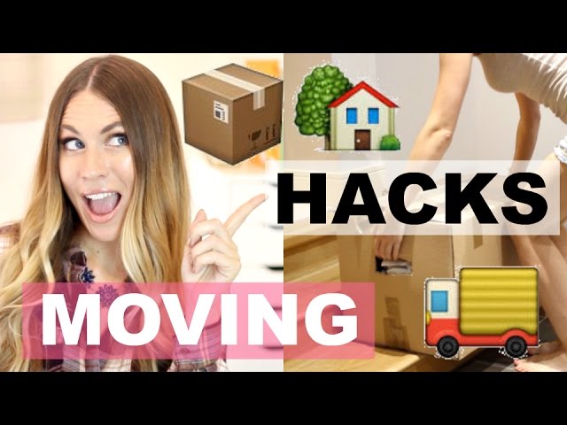 MOVING HACKS | Tips Everyone NEEDS!