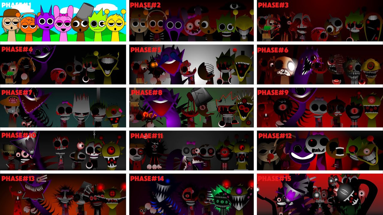 “Fun Time!” - Incredibox Sprunki Mix | Mix All Characters || From Stage 1 To Stage 15 Part 518