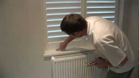 How to fit DIY Plantation Shutters
