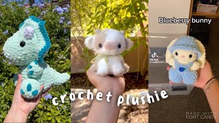 crochet a plushie with me / tiktok compilation