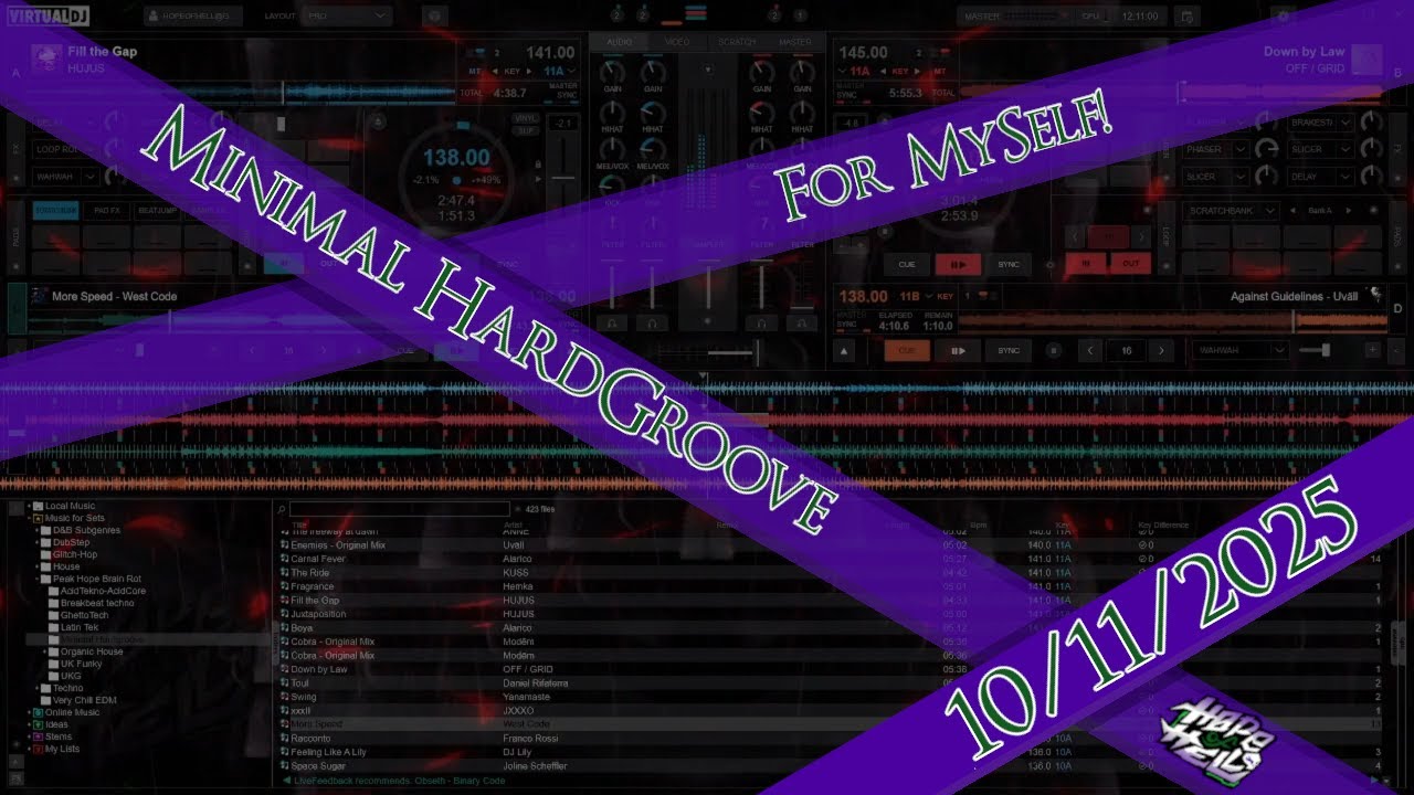 HardGroove for myself - 10-11-2025