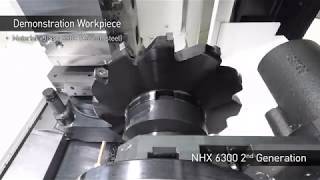 NHX 6300 2nd Generation　デモワーク 2/Demonstration workpiece 2