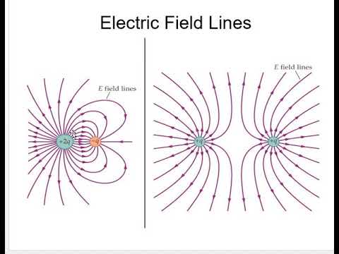 Electric field and lines of forces - YouTube