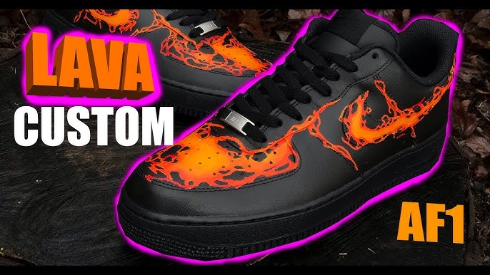 Black GD Graffiti Custom Air Force 1 – shecustomize