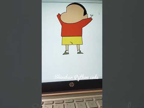 Draw shinchan using