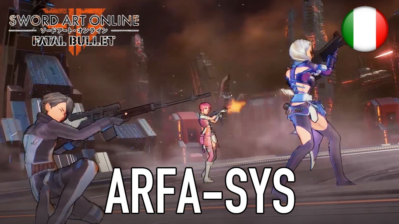 Sword Art Online: Fatal Bullet - PS4/XBOX1/PC - Trailer #3 (Italiano)