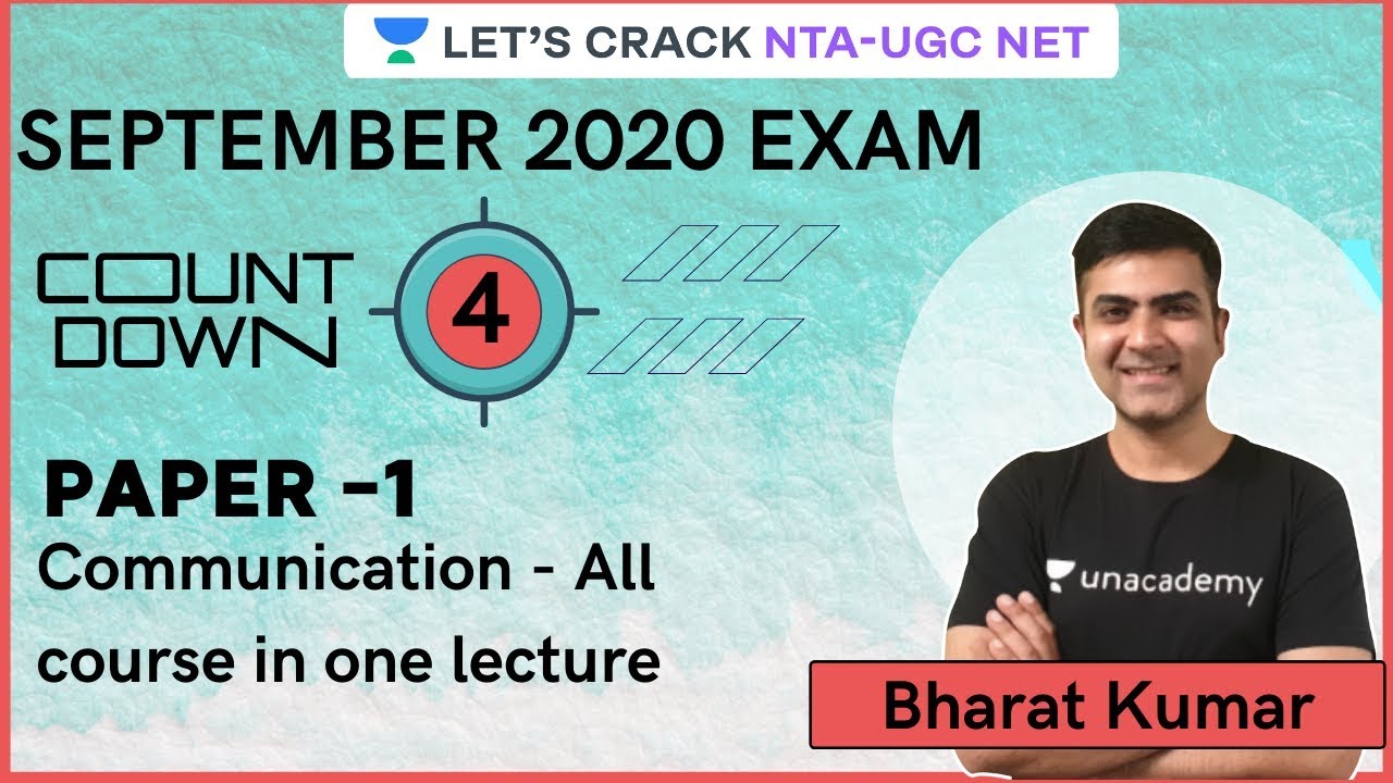 Communication- All course in one lecture | NTA UGC NET Paper 1 | Kumar Bharat