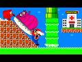 Mario and Number 1 helps Octoblocks 8 to Hospital in Maze Level Up | Game Animation