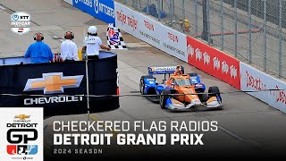 Checkered Flag Radios // 2024 Chevrolet Detroit Grand Prix | INDYCAR