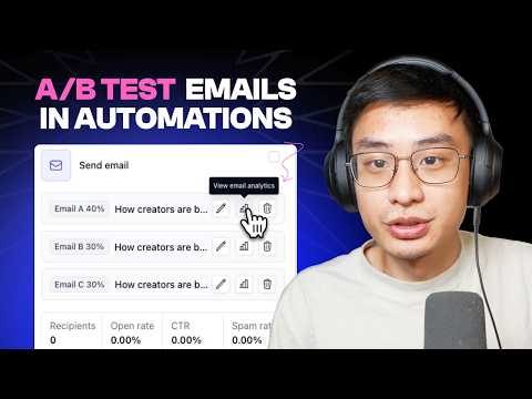 How to A/B test automation emails in beehiiv (Tutorial)