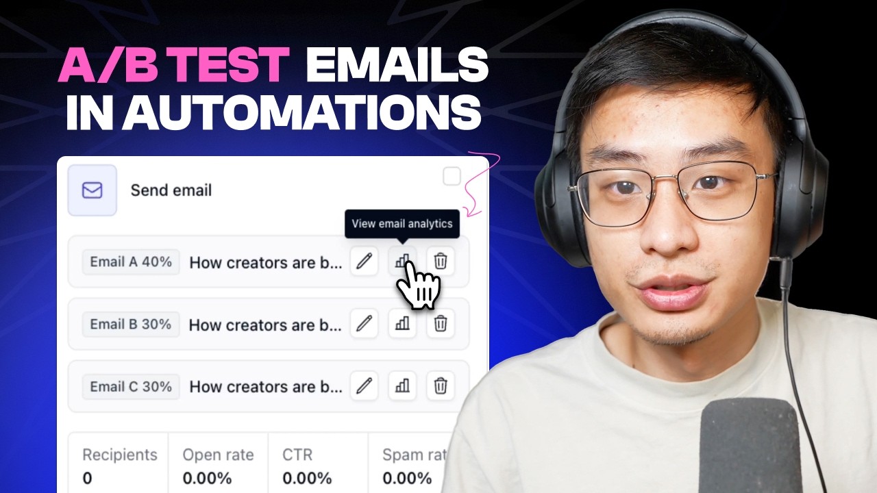 How to A/B test automation emails in beehiiv (Tutorial)