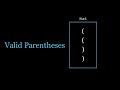 Valid Parentheses Animation | Leetcode