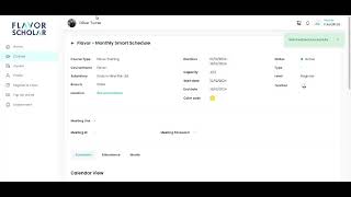 How to Reschedule Using the Student Portal | Flavor CRM Guide