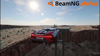 Can This Car Cross a Broken Bridge?! Impossible Challenge | BeamNG Drive screenshot 4