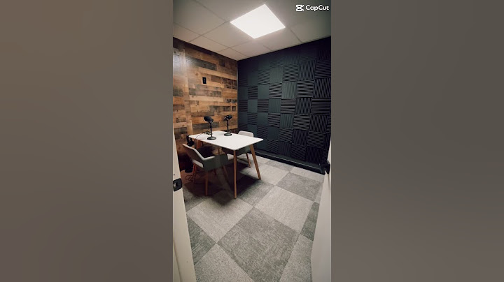The build out for my new, rentable podcast studio is complete! #podcast