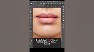 Change Lip color in realistic way in photoshop 2024 #shorts