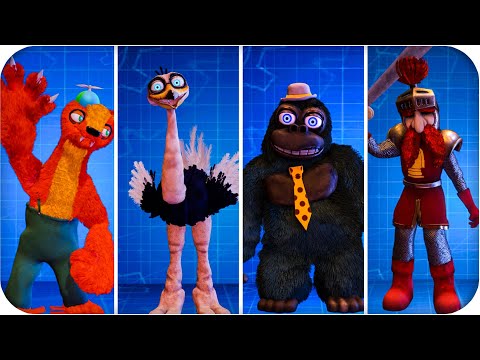 FNAF AR - Willy's Wonderland Workshop Animations