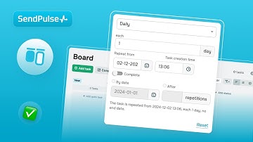 How to manage task templates with SendPulse CRM