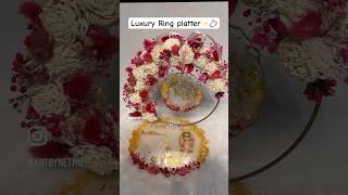 Luxury Ring Platter 💍✨ | Resin Ring Tray