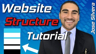 WEBSITE STRUCTURE TUTORIAL TO SELL MORE! | Learn How To Structure Your Website
