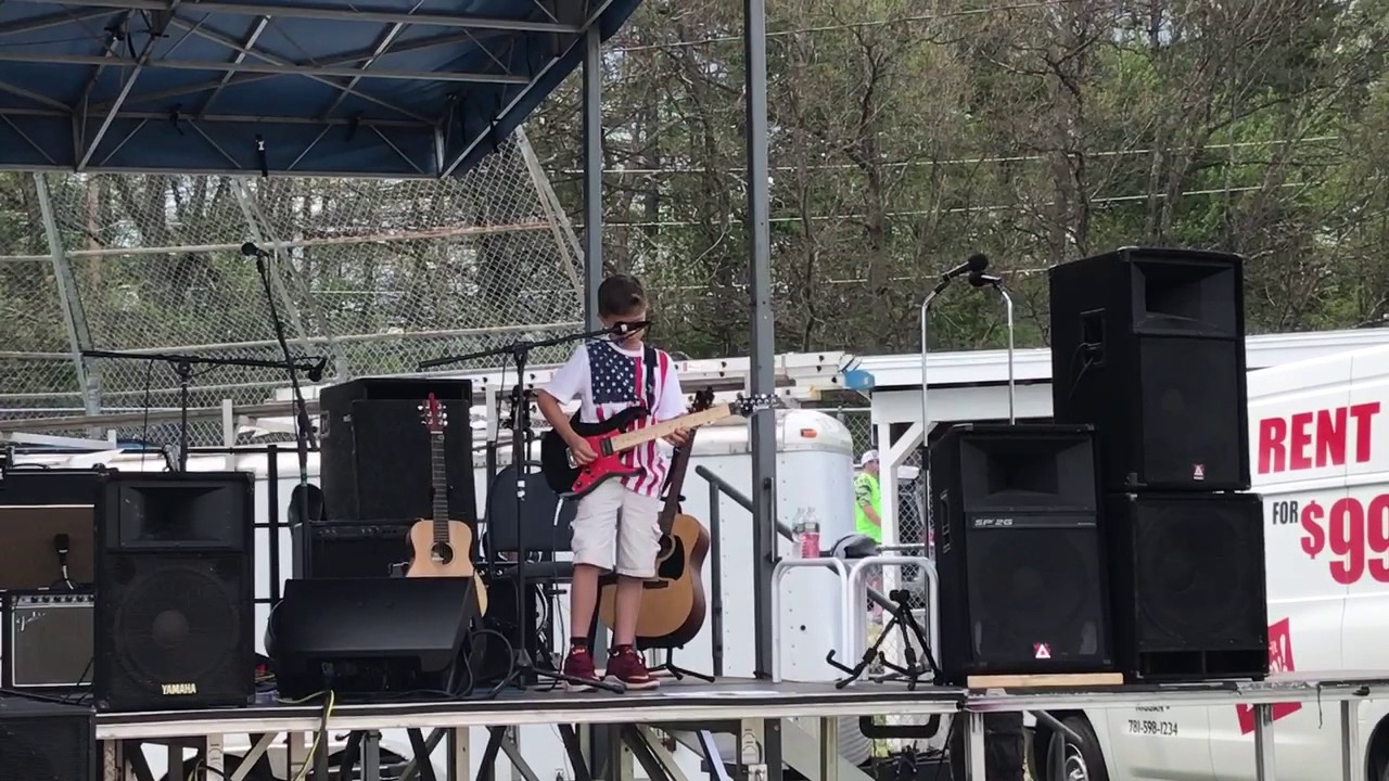 StarSpangled Banner, David Roy, Electric Guitar, Merrimack 4th of July
