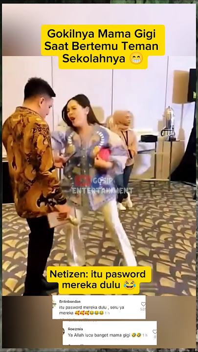 Gokilnya Mama Gigi Saat Bertemu Teman Sekolahnya #nagitaslavina #raffinagita #nagita #shorts