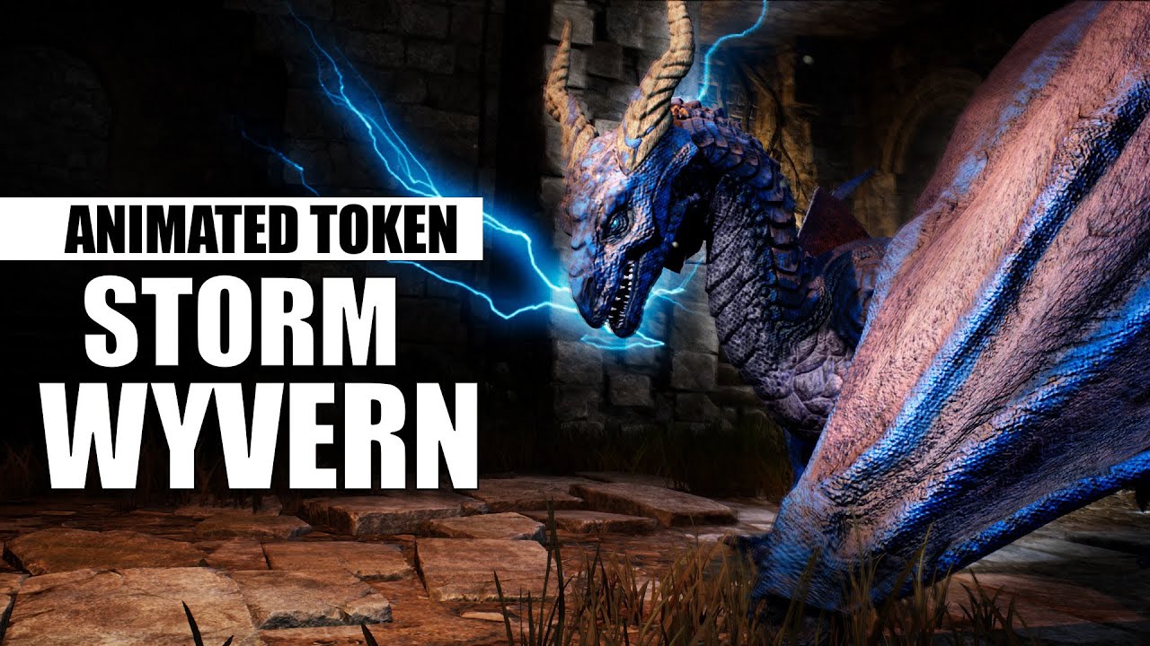 Stormwyvern | Beneos DnD Tokens, Spells & Loot