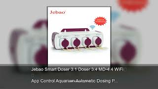 Jebao Smart Doser 3.1 Doser 3.4 MD-4.4 WiFi App Control Aquarium Automatic Dosing Pump for Cora