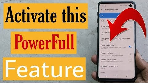 most powerfull feature || Every Smartphobe force to dark mode || Very important feature