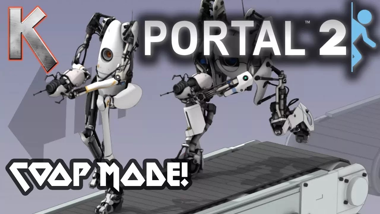 Portal 2 coop - ep 3 - the power of high fives - YouTube