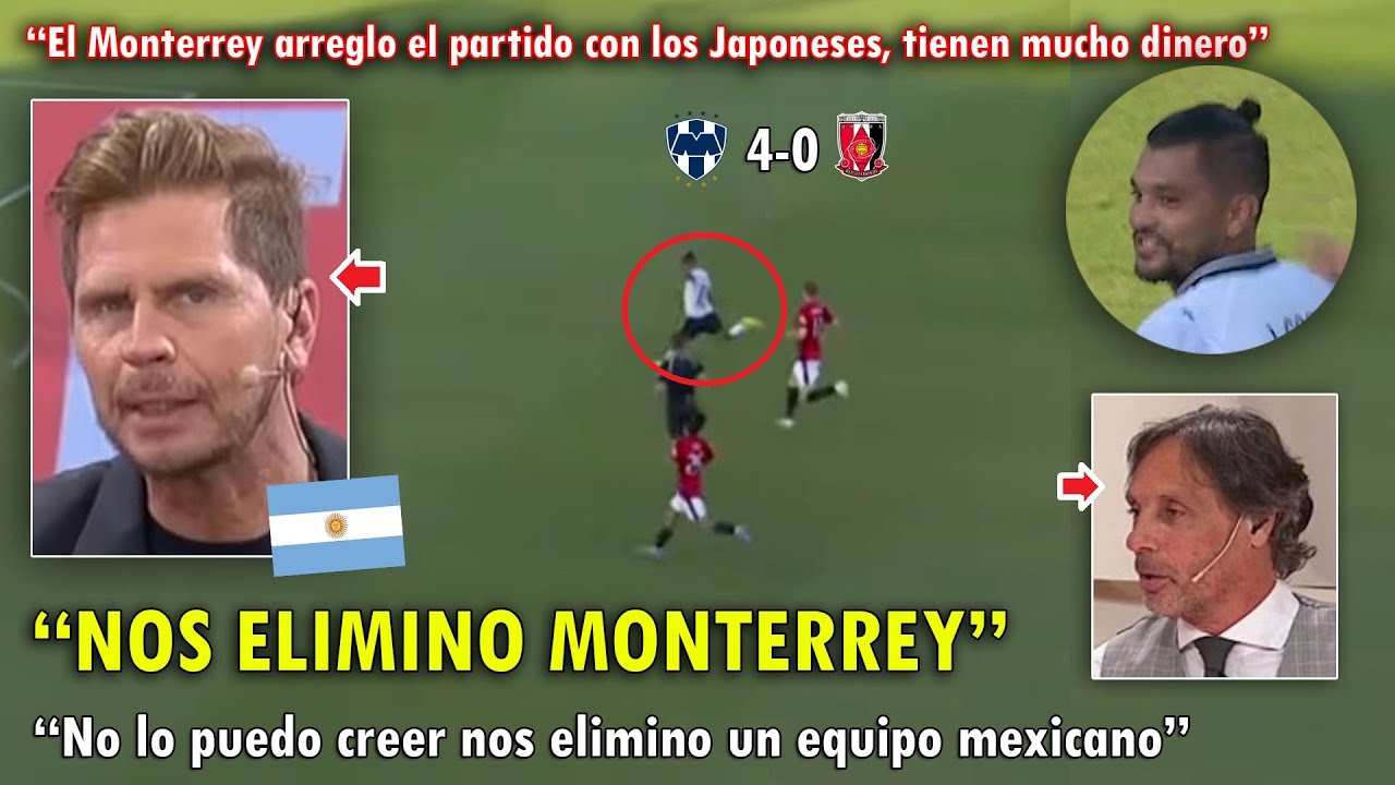 DEVASTADOS! PERIODISTAS ARGENTINOS EXPLOTAN tras ELIMINACION DE RIVER y VICTORIA de MONTERREY HOY