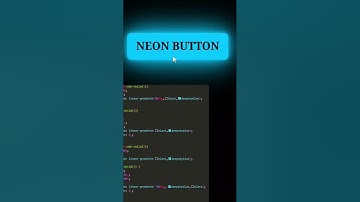 NEON BUTTON | Day 1 of coding tips #coding #html #css #programming #tranding #shorts  #shortvideo