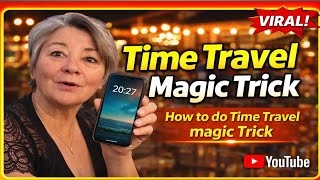 Time Travel Magic Trick π«£ How to do Time Travel Magic Trick π€ #timetravel #timetravelmagic