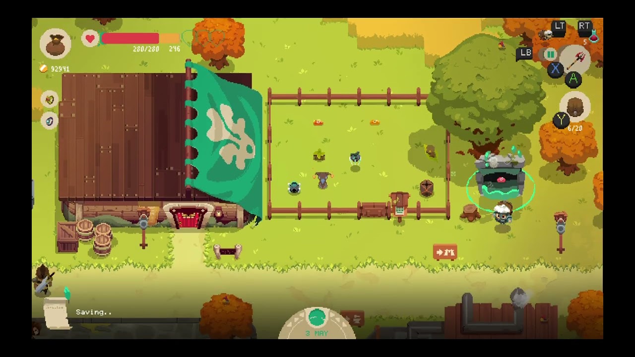 Moonlighter wanderer dungeon DLC tech Dungeon part 1