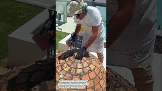Brick Dome Hack #constructionhack #woodworking #diy #builder