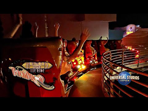 2025 Hollywood Dream   The Ride   Backdrop On Ride POV Universal Studios Japan