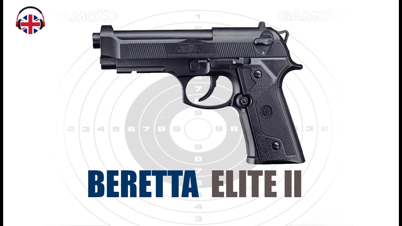 ✓ UMAREX Beretta Elite II - Steel BB (CO2) Pistol - YouTube