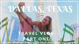 Dallas, texas - travel vlog part 1 liel cheri yoga nutrition lifestyle