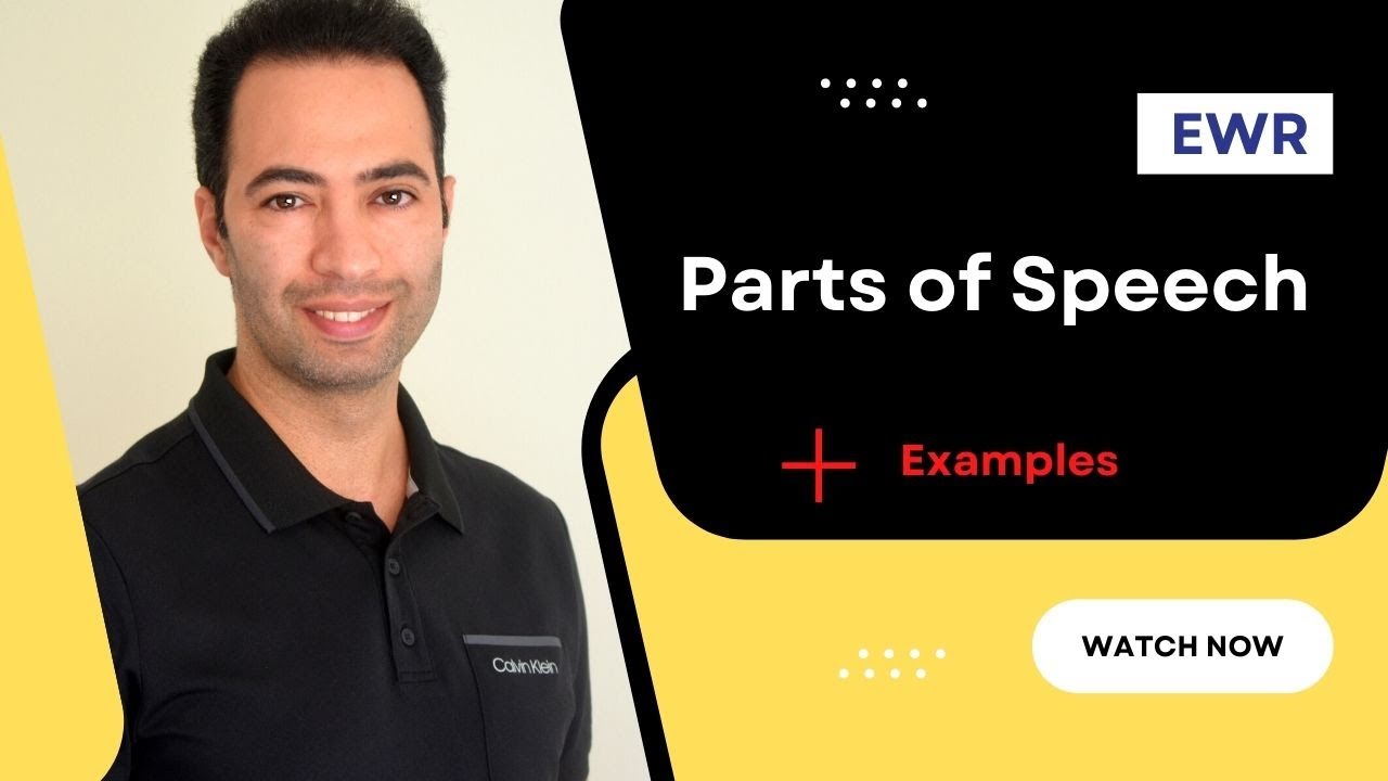 Parts of Speech- THE MOST COMPLETE VIDEO EVER!  English with Ryan-