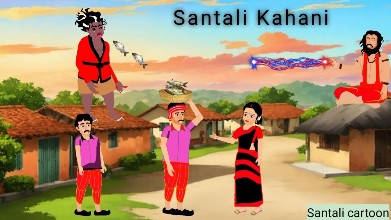 Bhoot Jala|New Santali Animation Story Video | 2025 | Santali Cartoon | A3 Santali Cartoon |Video