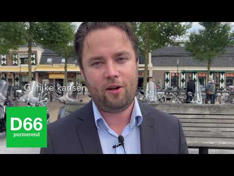 D66 Purmerend - Lijsttrekker Mark Intres over verkiezingsprogramma